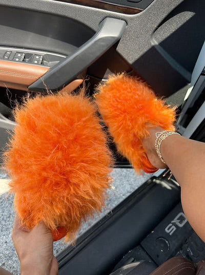 Fuzzy Monsta Slippers