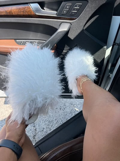 Fuzzy Monsta Slippers