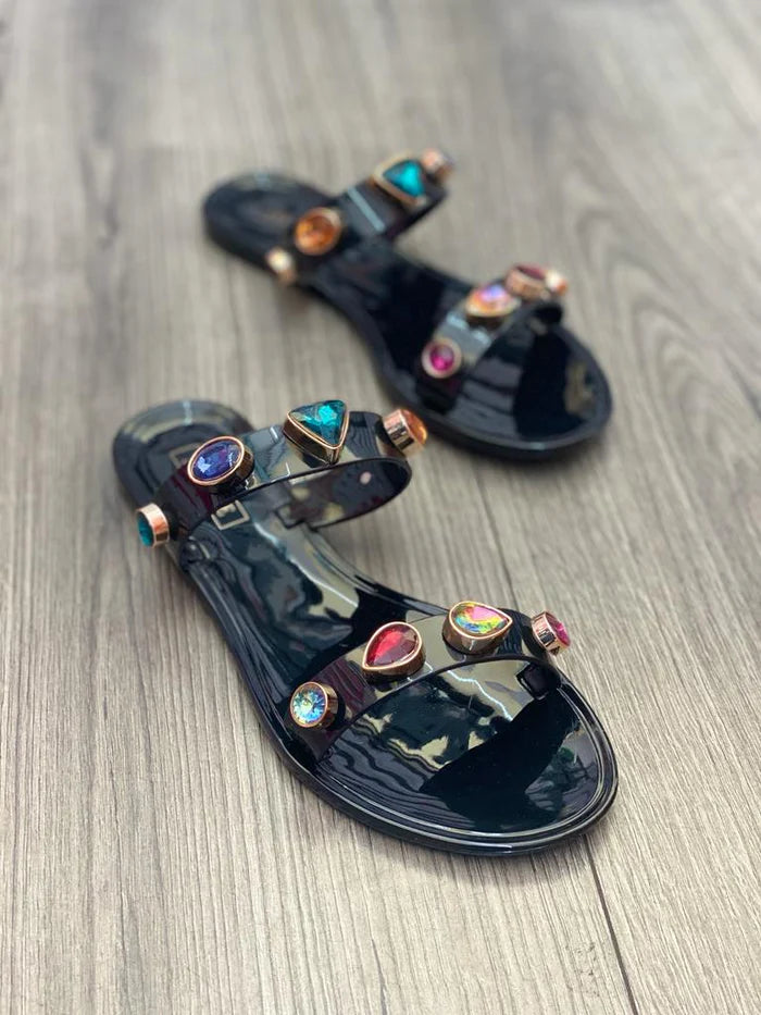 Big Emeralds - Gem Sandals