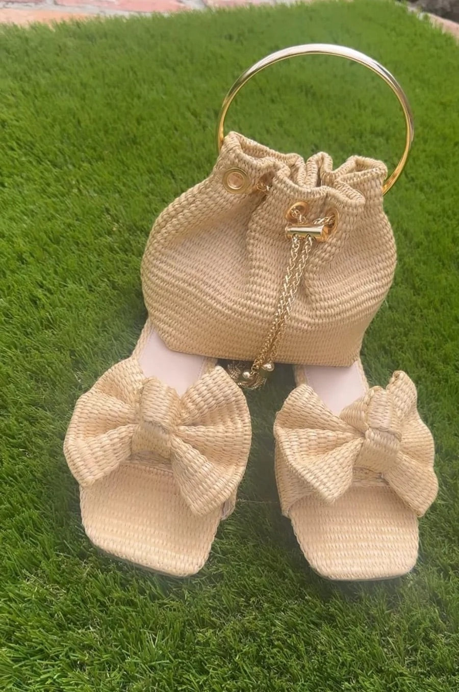 Beach Bucket Handbag