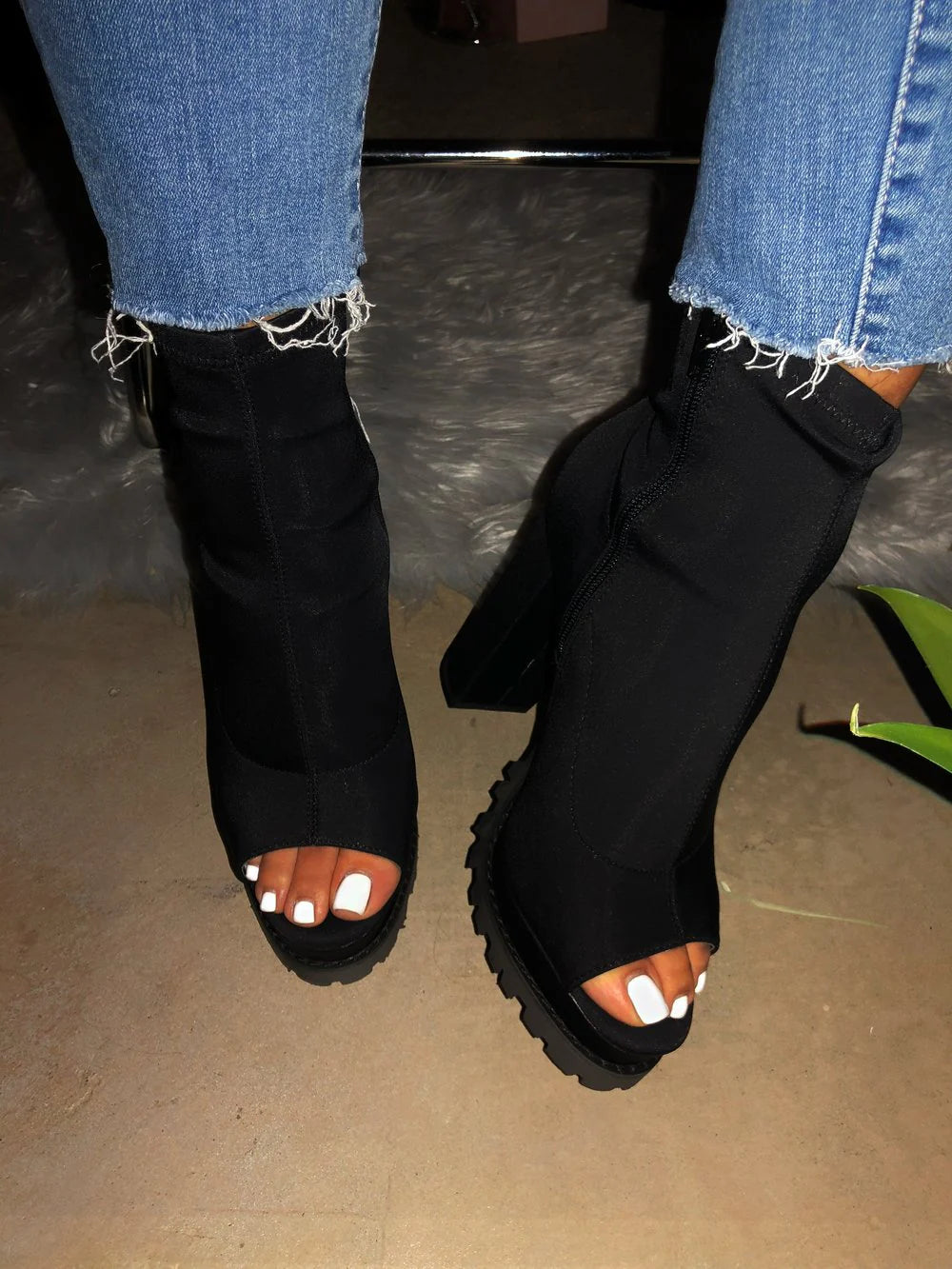 KT Thicker Heeled Boots - Seductive Design