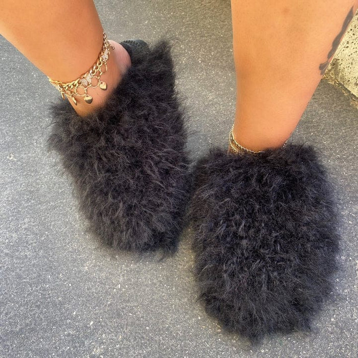Fuzzy Monsta Slippers