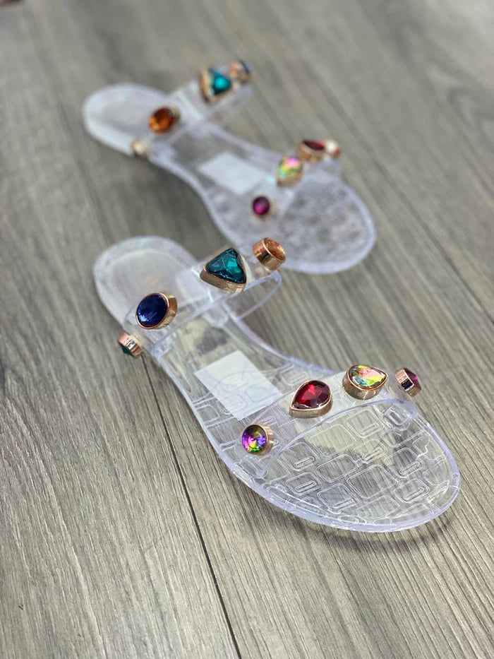 Big Emeralds - Gem Sandals