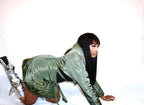 Conservative, Still Her! - Green Puffer Skirt 2 Piece Set
