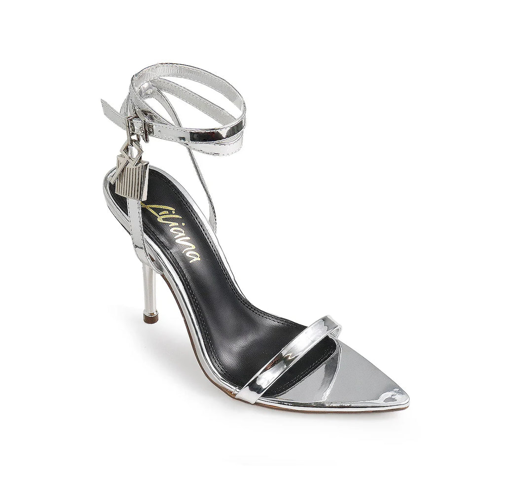 Gold & Silver Charm Stilettos