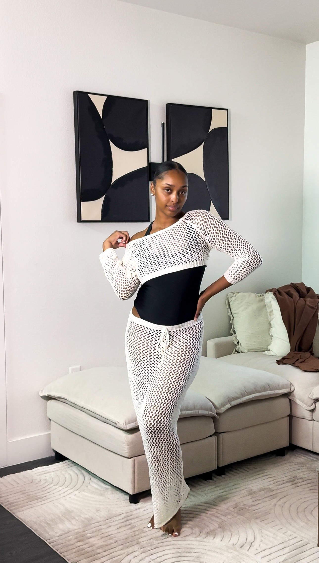 Knot Unpredictability - 2 Piece Crochet Maxi Set