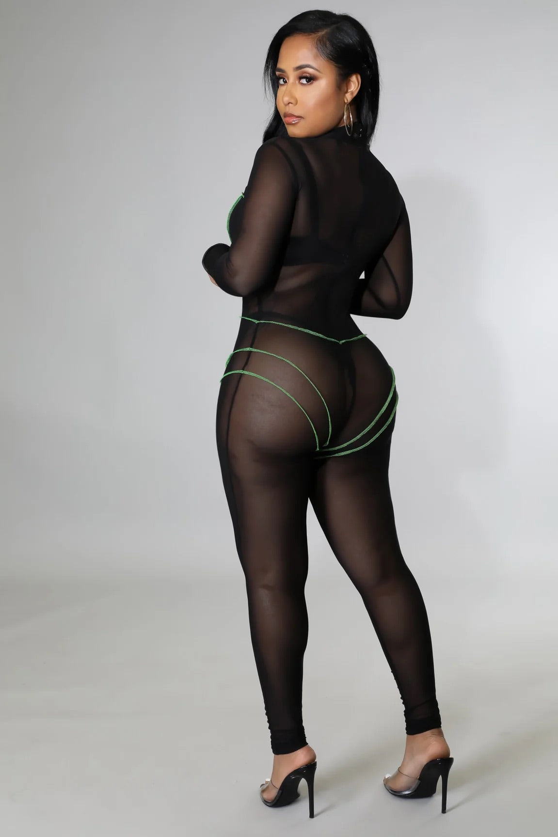 Giv'n Body - Sheer Jumpsuit