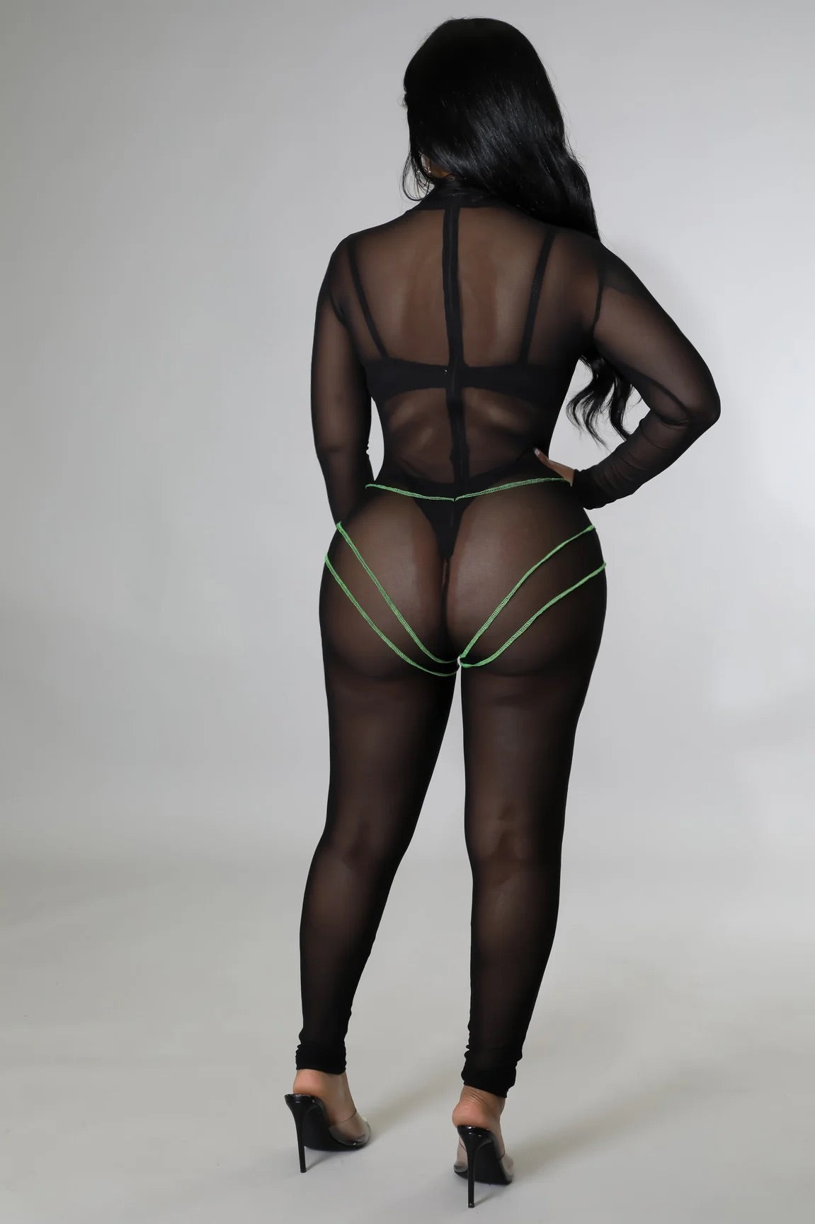 Giv'n Body - Sheer Jumpsuit
