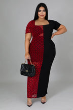 Knotty Limits+ - Maxi Sheer Dress