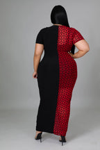 Knotty Limits+ - Maxi Sheer Dress