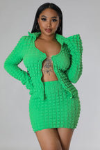 Flava Skirt Set - Green
