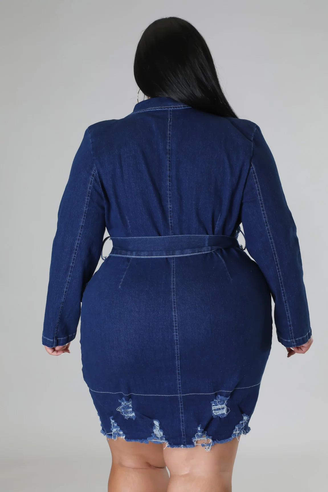 A Must+ Mini Denim Dress