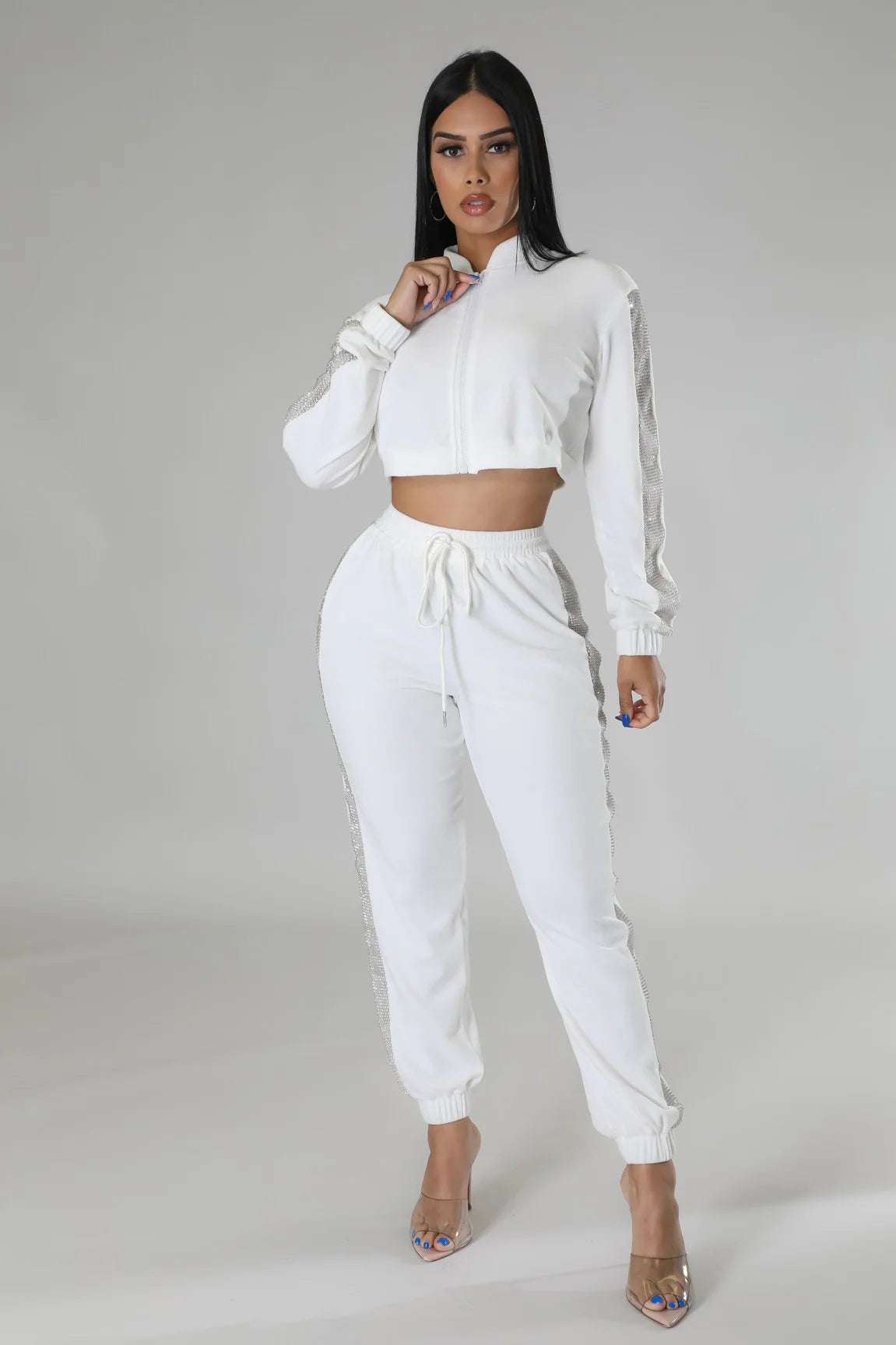 Sexxii Comfortability 2 Piece Set - White
