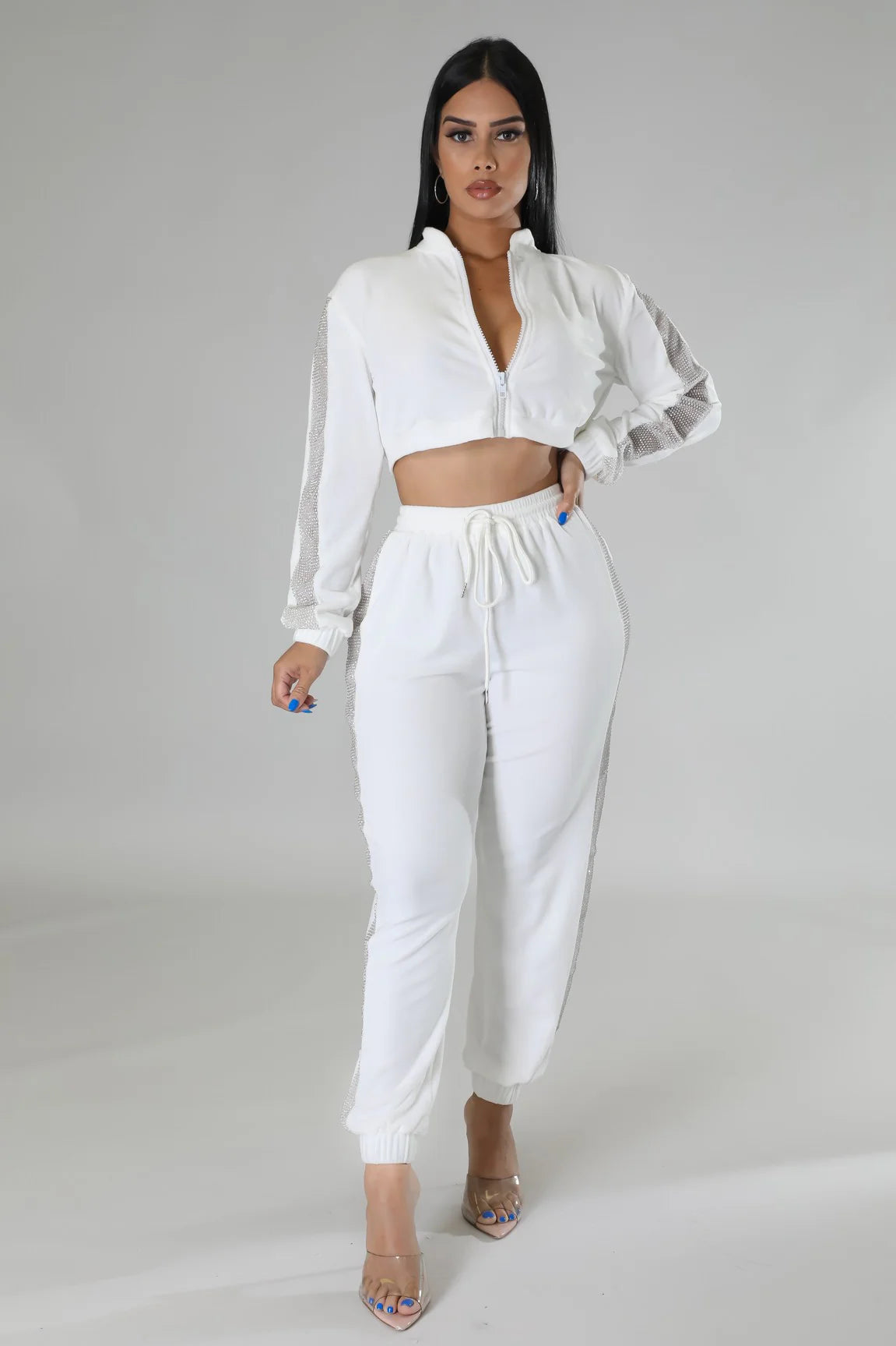 Sexxii Comfortability 2 Piece Set - White