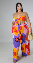 Knot Them, Shhesh+ - 2 Piece Flare Pants Set