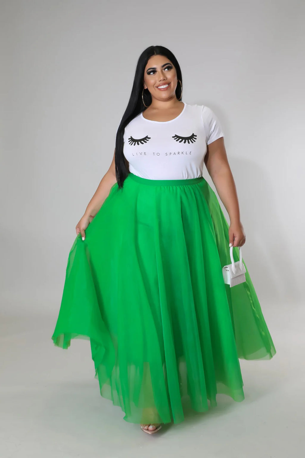 Ms Daisy+ - Maxi Skirt