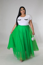 Ms Daisy+ - Maxi Skirt