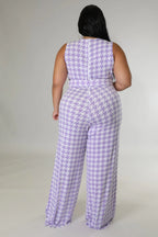 Lavender Love - 2 Piece  Lavender Jumpsuit