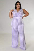 Lavender Love - 2 Piece  Lavender Jumpsuit