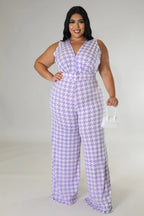 Lavender Love - 2 Piece  Lavender Jumpsuit