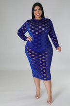 Knotty Prize+ - 2 Piece Midi Dress