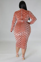 Knotty Prize+ - 2 Piece Midi Dress