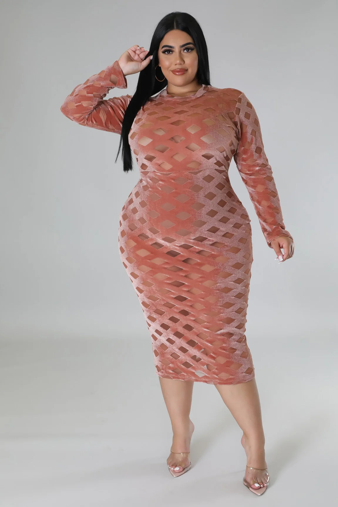 Knotty Prize+ - 2 Piece Midi Dress