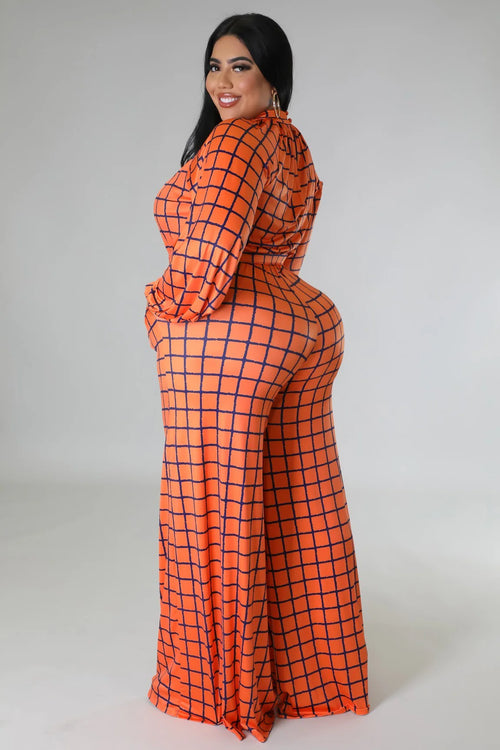 Casual I Guess+ 3 Piece Set - Orange