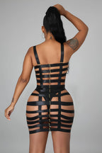 Me Oh My! - Pink Bandage Mini Dress
