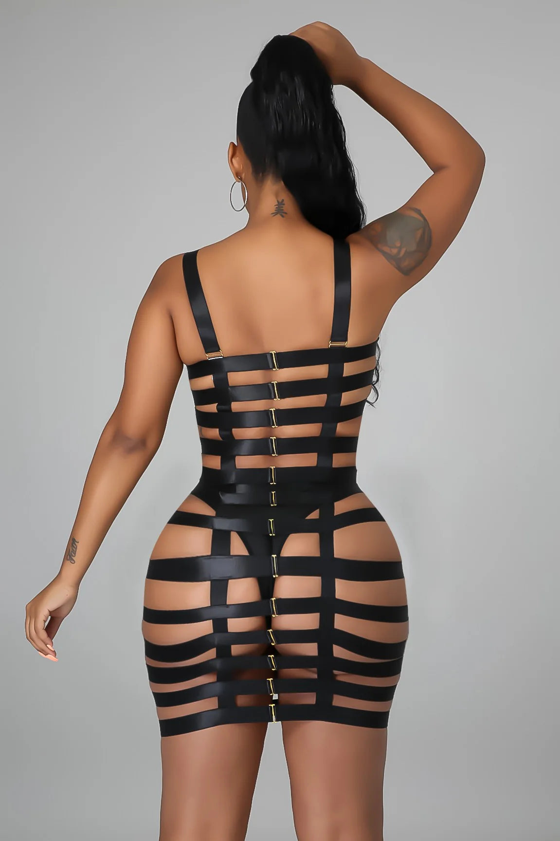 Me Oh My! - Pink Bandage Mini Dress