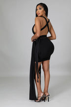 It’s Giving - 4 Piece Body Swimsuit Skirt Set