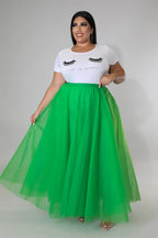 Ms Daisy+ - Maxi Skirt