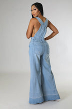 90s Overall - Denim Overall Jumpsuit