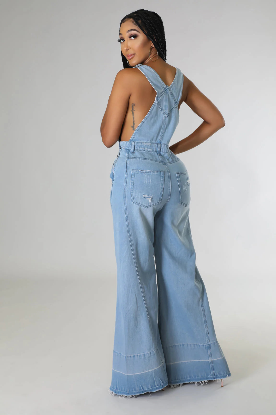 90s Overall - Denim Overall Jumpsuit