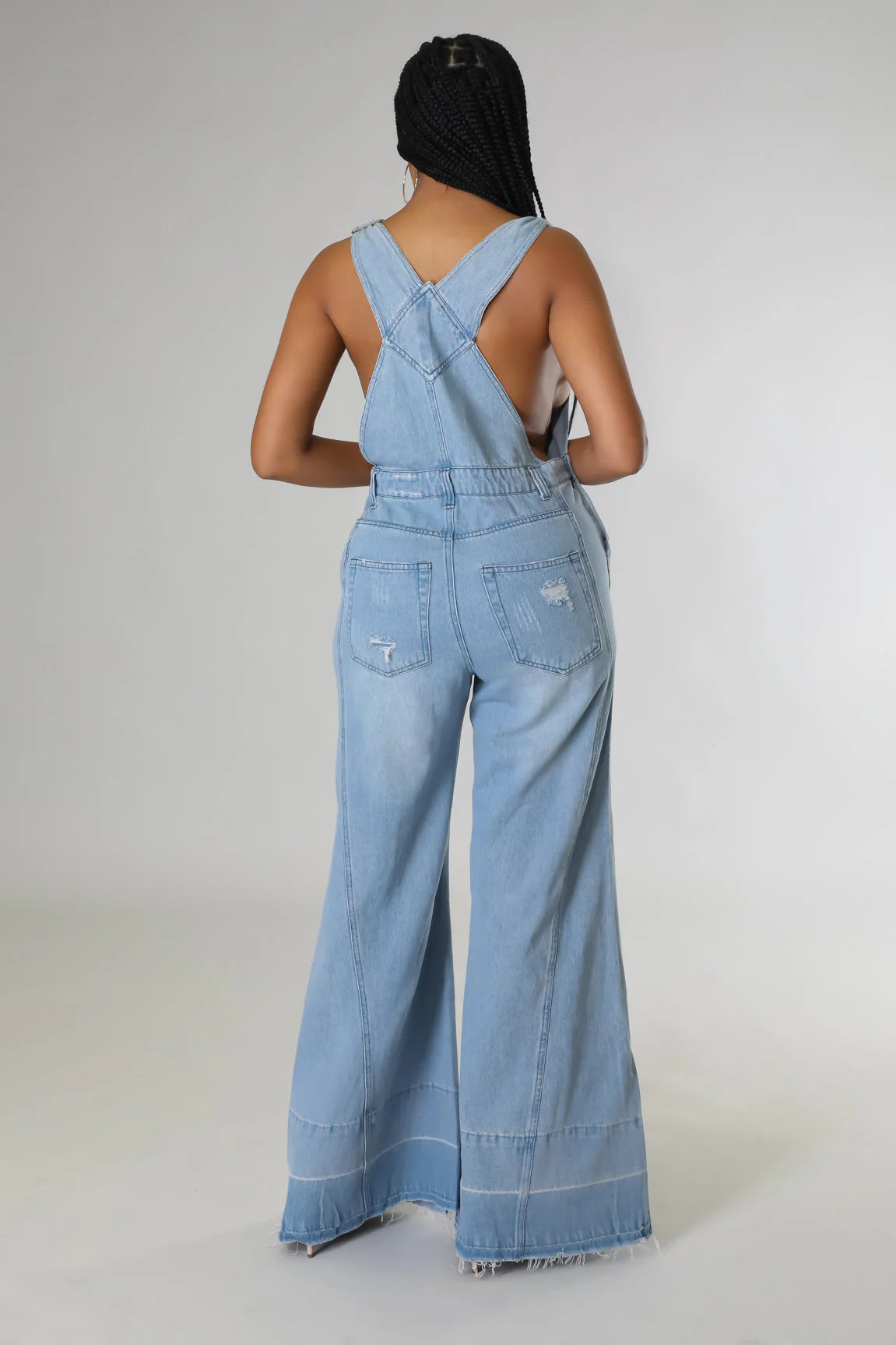 90s Overall - Denim Overall Jumpsuit