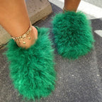 Fuzzy Monsta Slippers