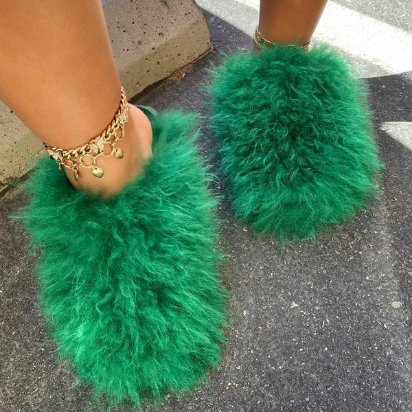 Fuzzy Monsta Slippers