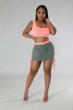 Player - 3 Piece Mini Skirt Set
