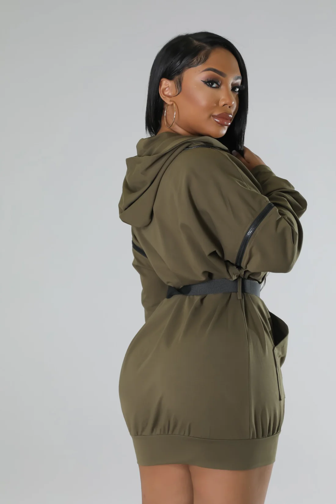 Dat Hoodie - Multi Style Mini Dress