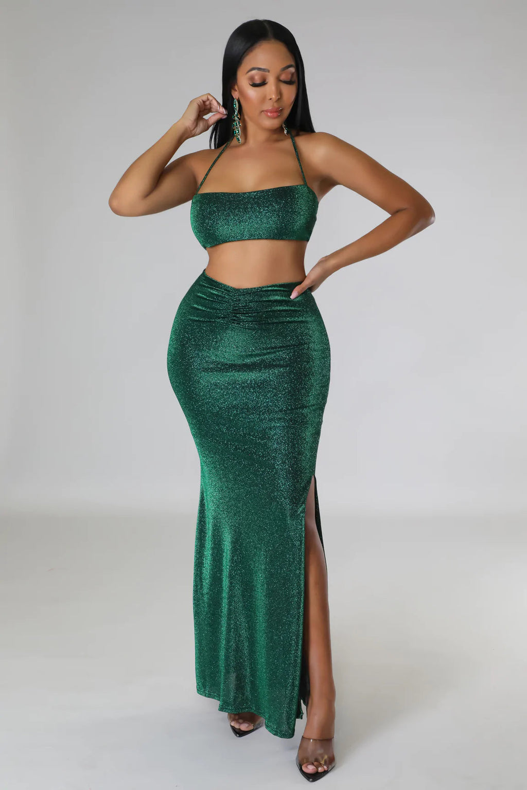 Flawless - Fancy Maxi Skirt 2 Piece Set