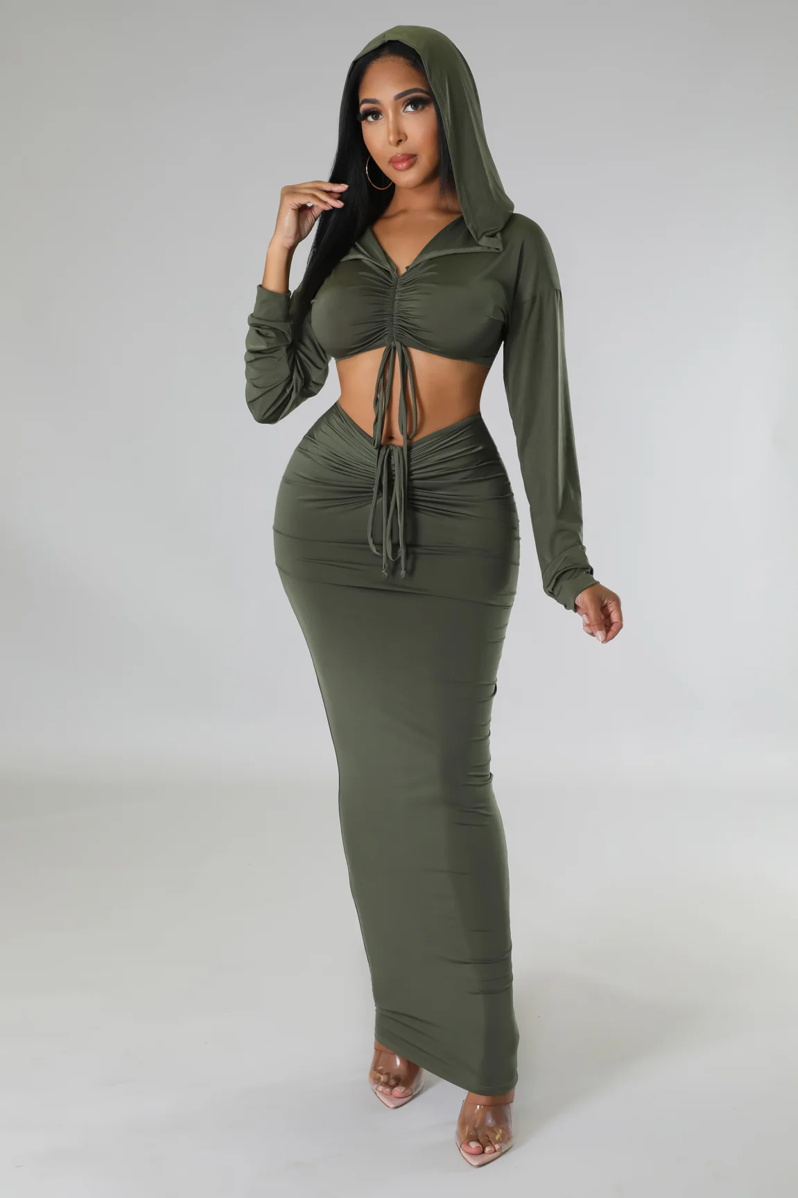 Dnt Sleep On Ma - 2 Piece Maxi Skirt Set