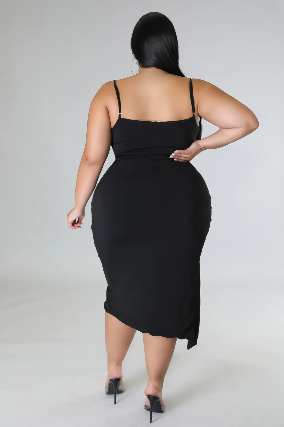 KT Show Up+  - Midi Button Down Dress
