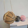 Slam Dunk! - Rhinestone Basketball Clutch