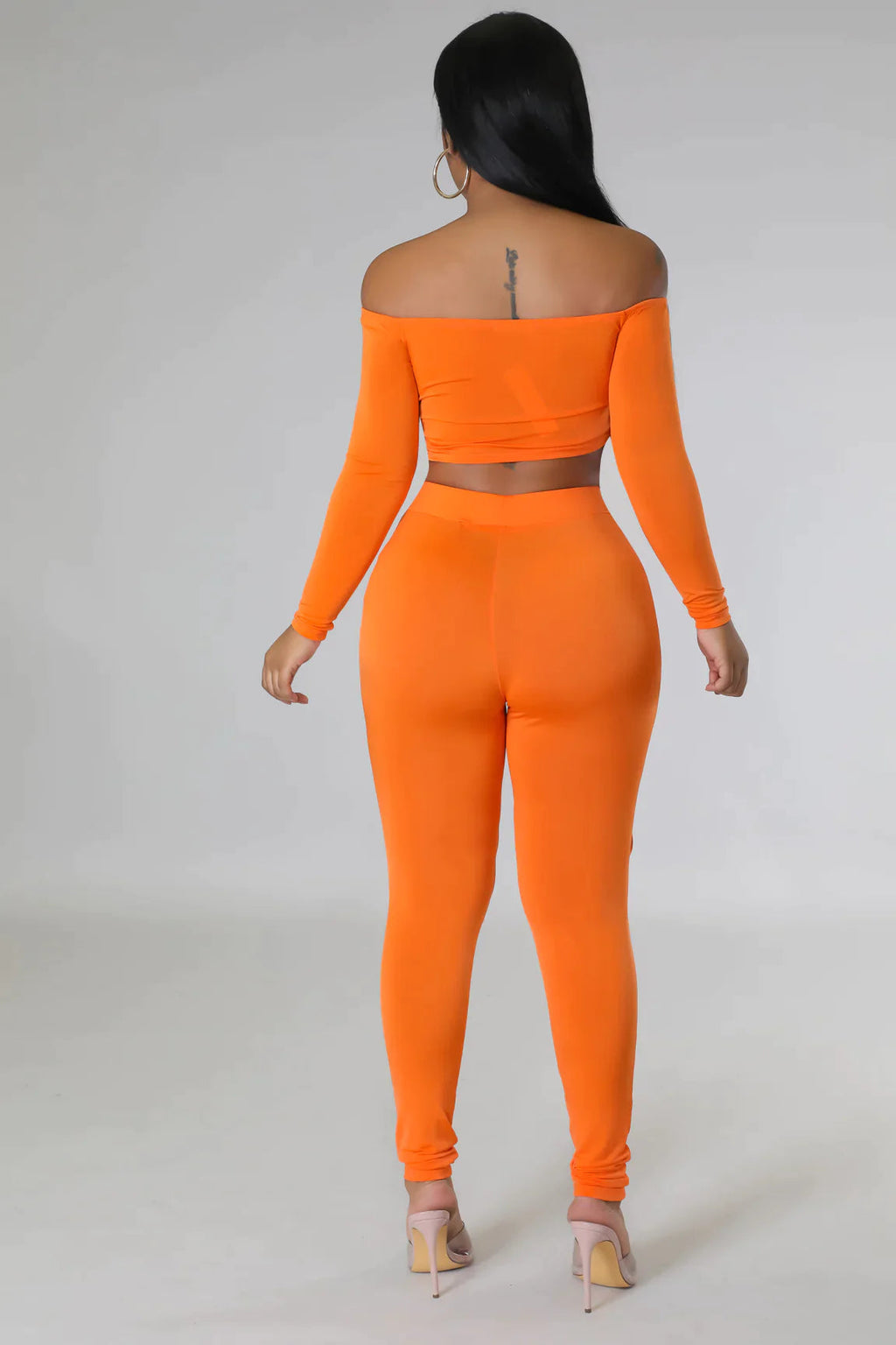 Tied up, I'm Her - 2 Piece Laced Pants Set