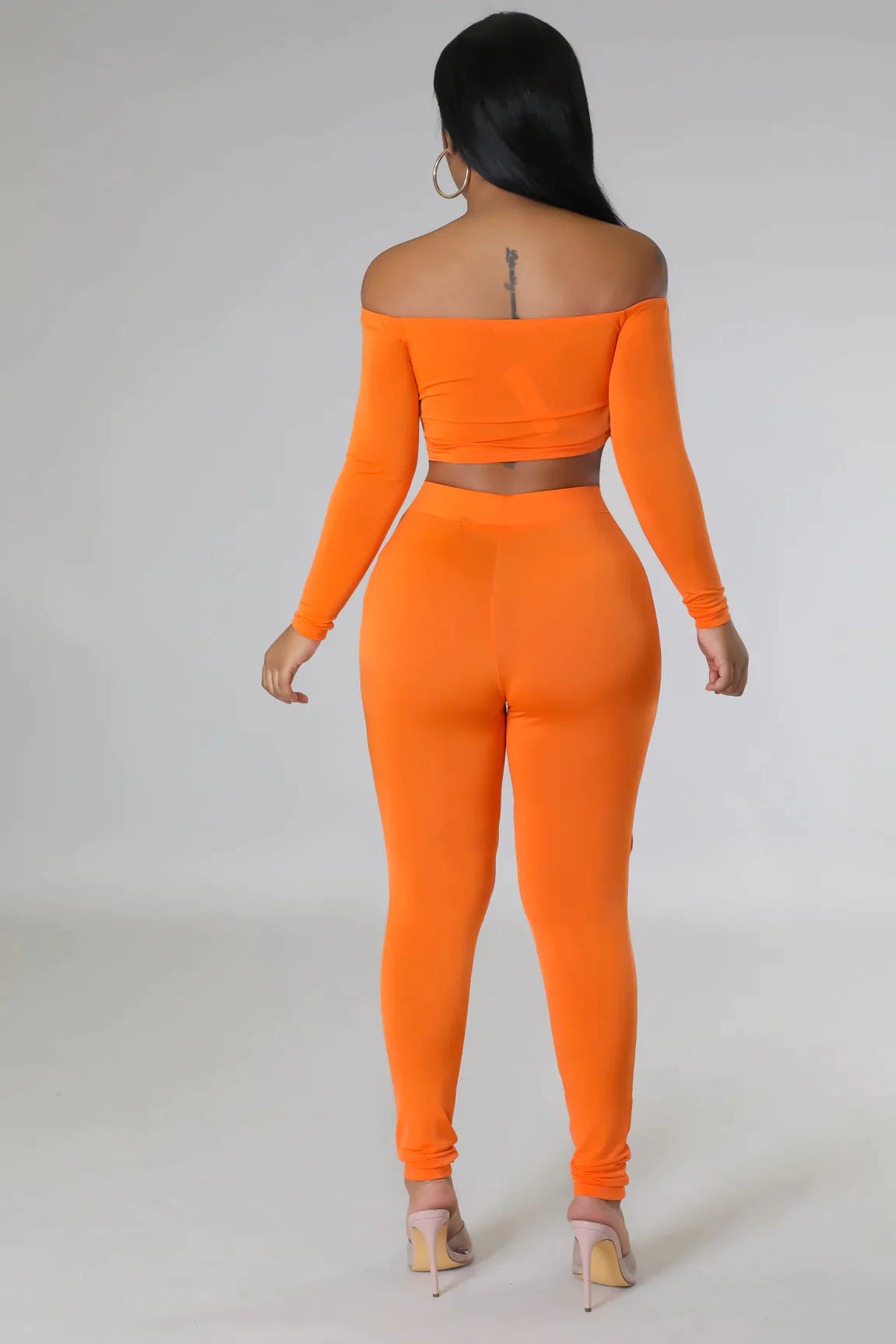 Tied up, I'm Her - 2 Piece Laced Pants Set