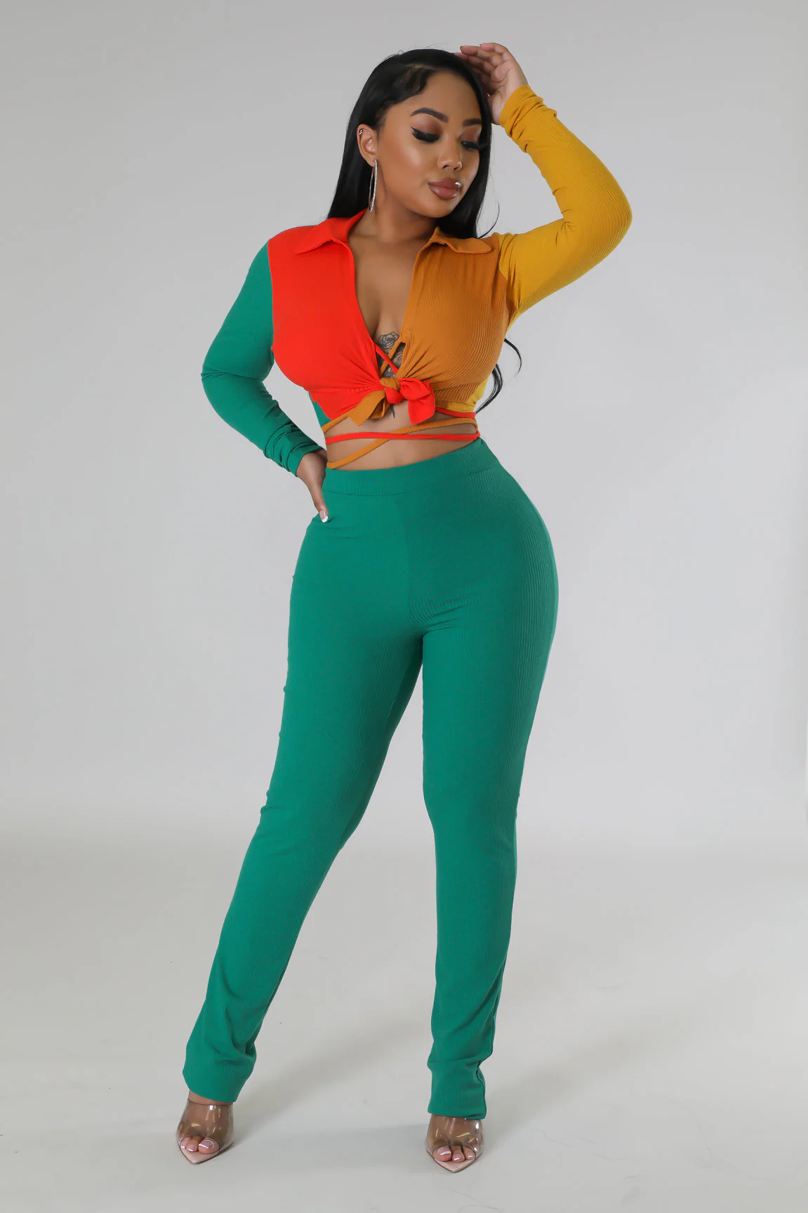 Island Vibes - 2 Piece Pants Set