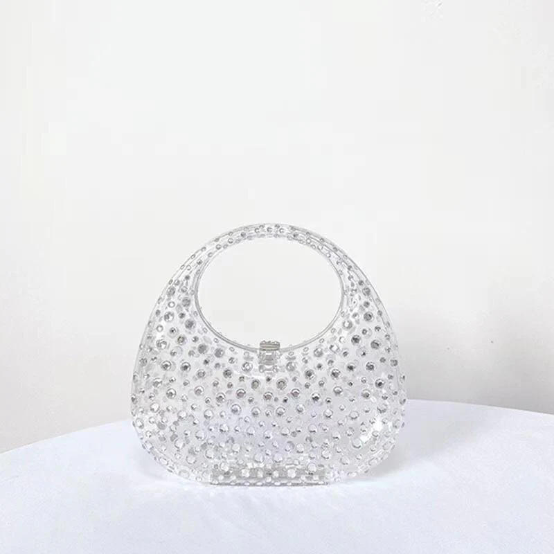 Yes, It's Her - Big Crystal Handbag