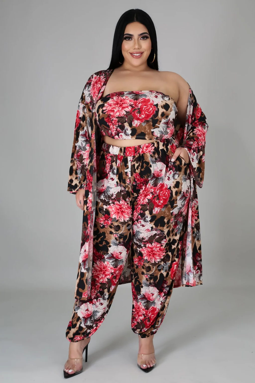 Flower Me+ - 3 Piece Pants Set