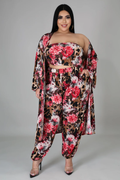 Flower Me+ - 3 Piece Pants Set