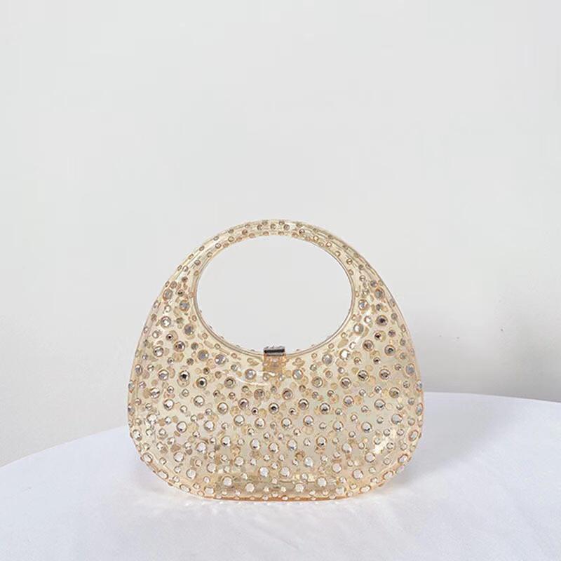 Yes, It's Her - Big Crystal Handbag